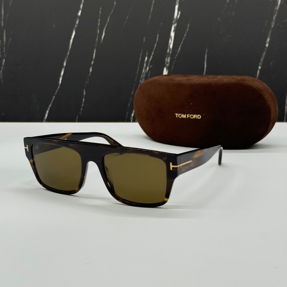 NEW TOM FORD TF907 48J UNISEX SUNGLASSES TOM FORD DUNNING-02 FT0907/S - Picture 2 of 10